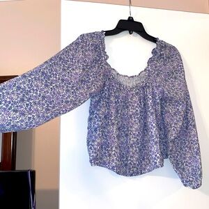 American eagle floral top